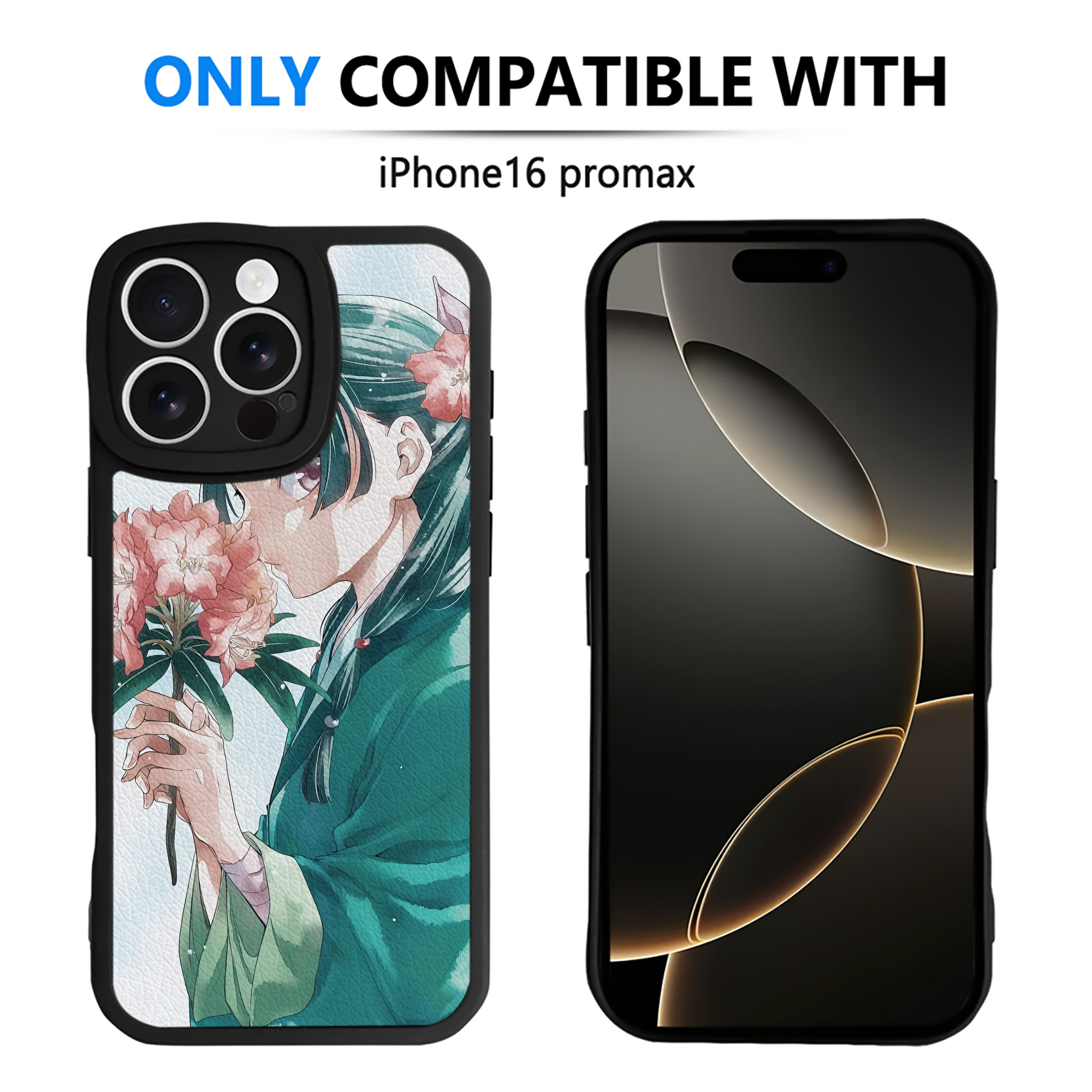 薬屋のひとりごと The Apothecary Diaries 【iPhone 16シリーズ対応】シリコンスマホケース（レザー調） 材質：シリコン